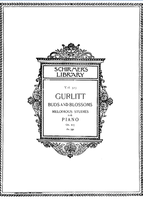 Гурлитт К. Мелодические этюды Бутоны и цветы. Ор.107